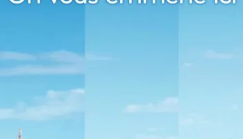On vous emmène ici