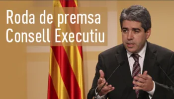 Roda de premsa Consell Executiu